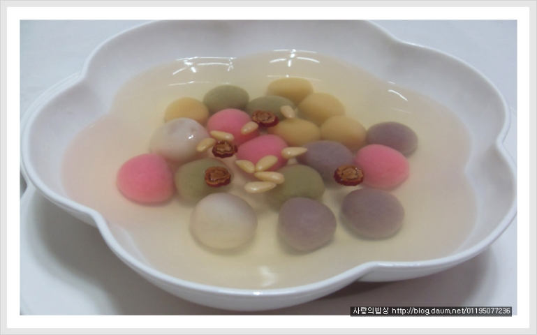 임금님의 여름철 디저트! 갈증해소에 좋은 오색원소병(圓小餠)