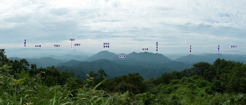 2011. 8. 6. 土 화악지맥을 가평천에 가라앉힌 날에...(계관산~보납산 구간)