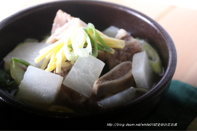우거지갈비탕