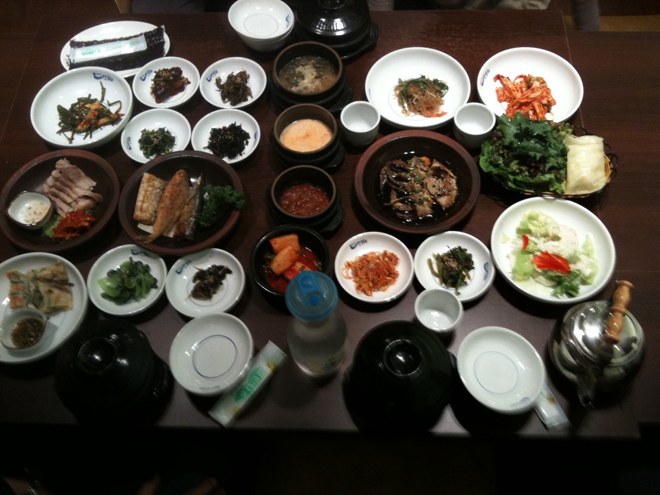부담없는 한정식집 산들해