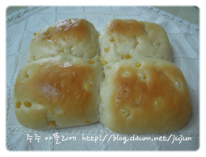 노버터 옥수수 식빵 만들기~