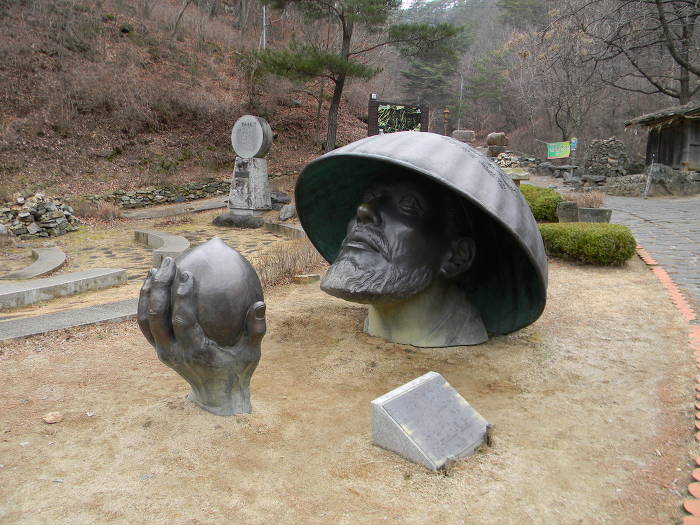 영월 김삿갓유적지 마무리 (마포천, 섶다리)