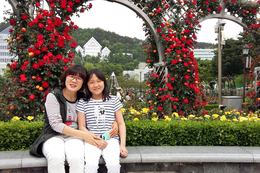 양군의 병문안길에 들러본 조선대학교