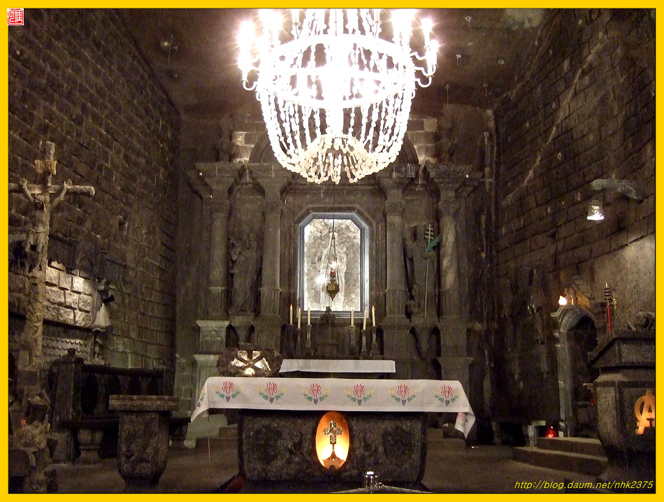 비엘리치카 소금광산은 하나의 지하세계입니다.