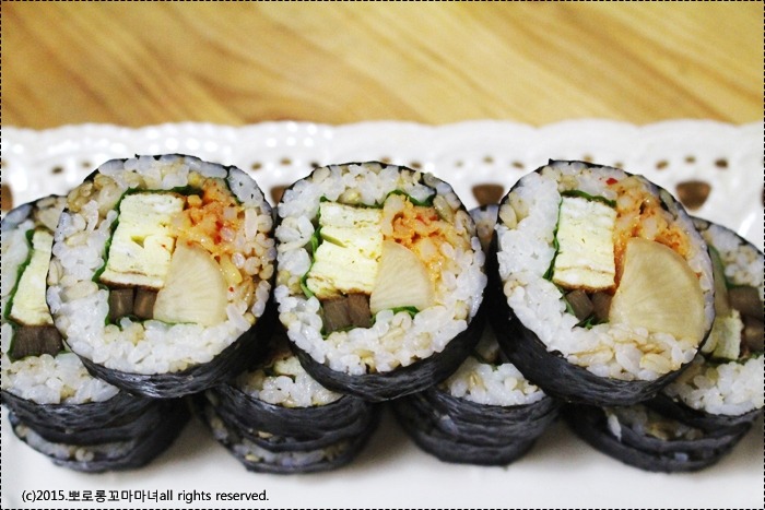 총각김밥 이미지