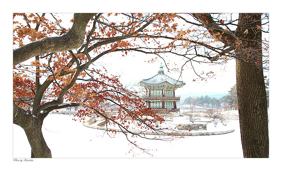 겨울풍경2 / 경복궁 향원정