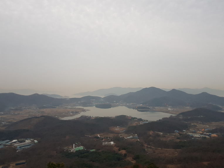 積石落照  ~惠山  權沆~