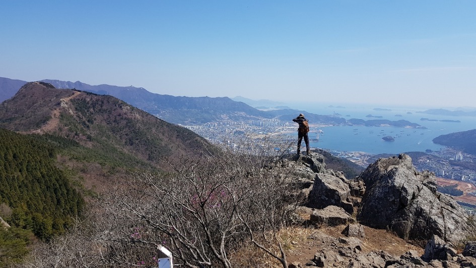 불모산과 장복산 꽃길만 걸었다