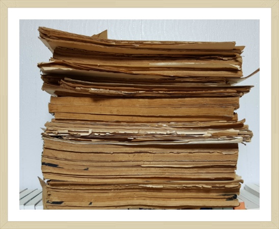 한라산 백록담 등정(1968년10월22일 일기장)