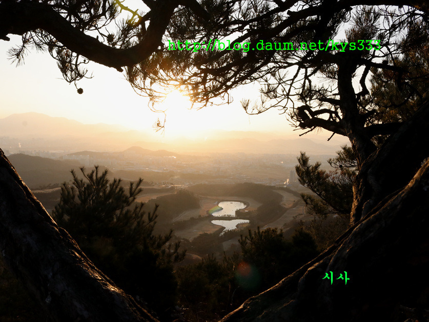 어등산 해맞이 산행 ...2018년 1월 1일