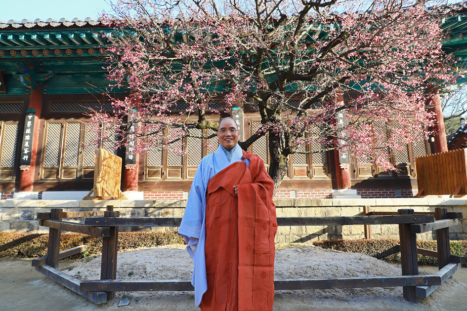 모델 스님 (통도사. 2019.02.05.화)
